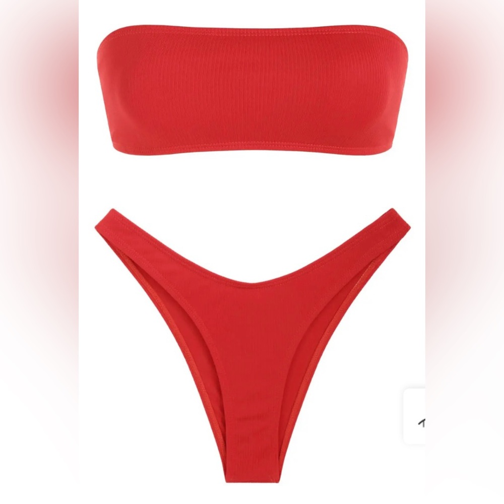 Zaful Bandeau Bikini